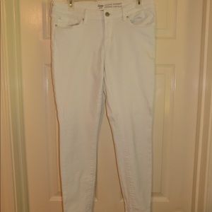 Gap White Skinny Jeans